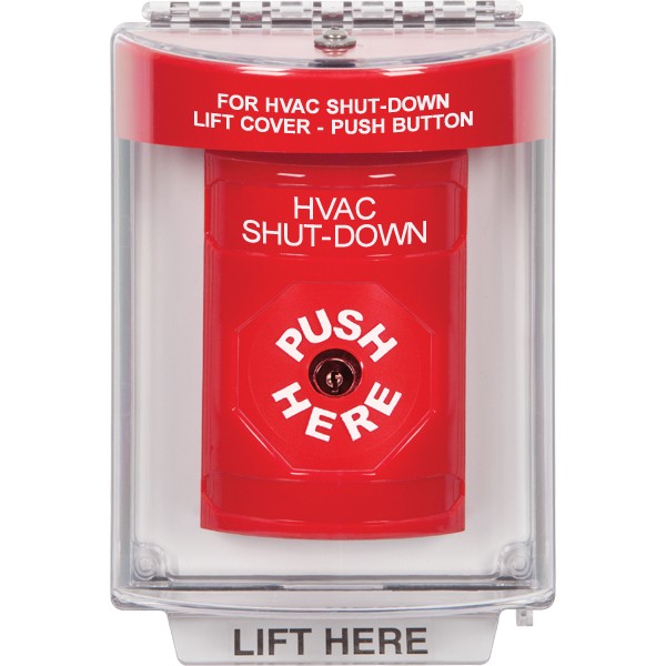 HVAC Shutdown Buttons and Switches