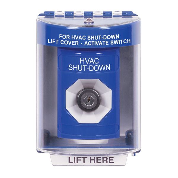 HVAC Shutdown Buttons and Switches